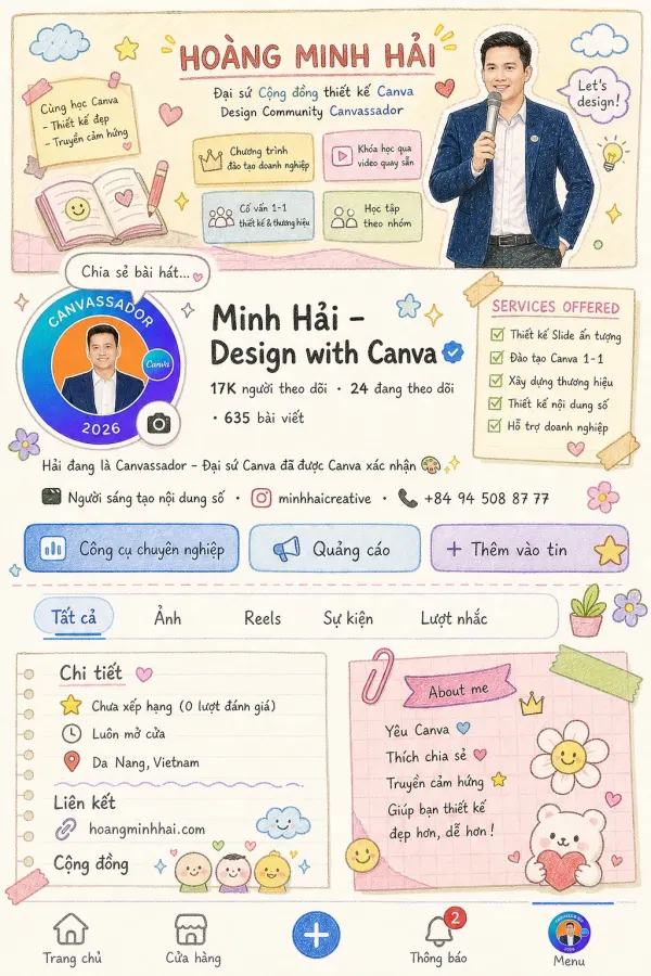 Prompt chuyển trang cá nhân thành dạng viết tay — ảnh 1