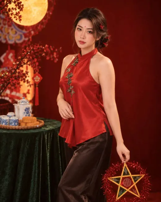 Prompt tạo ảnh trung thu đèn lồng truyền thống