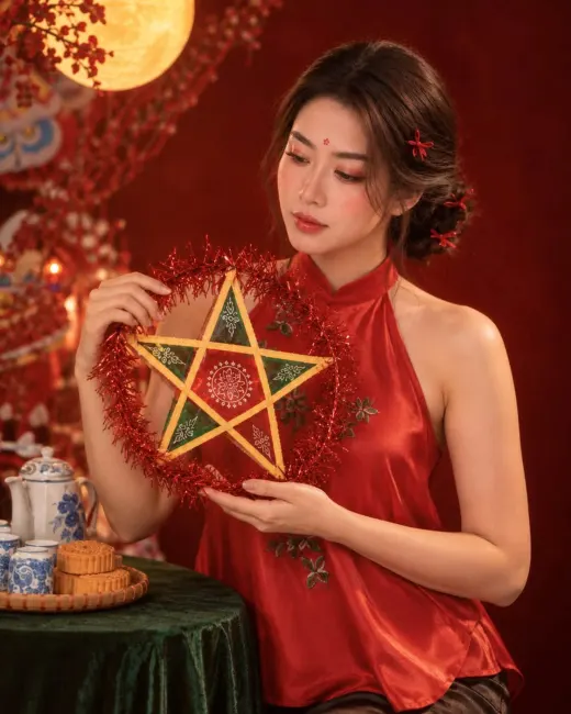 Prompt tạo ảnh trung thu đèn lồng truyền thống — ảnh 4
