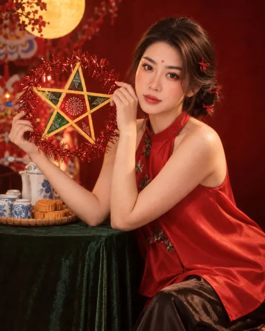 Prompt tạo ảnh trung thu đèn lồng truyền thống — ảnh 5